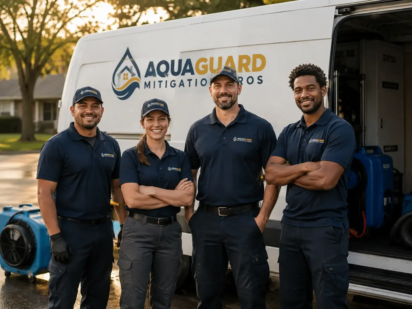 Water Damage Mitigation company in Mcfarlan, NC